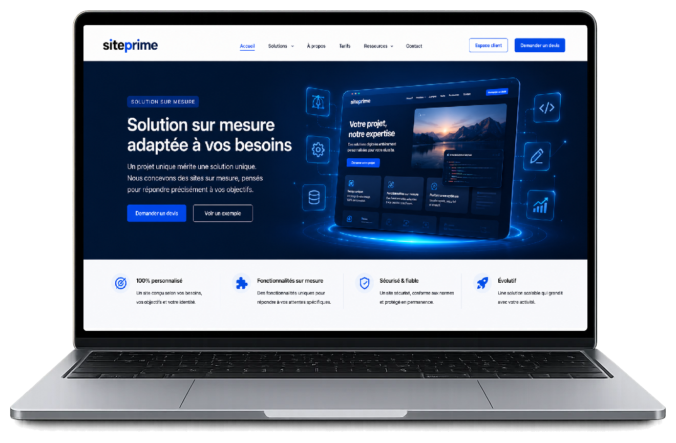 Projet digital personnalisé